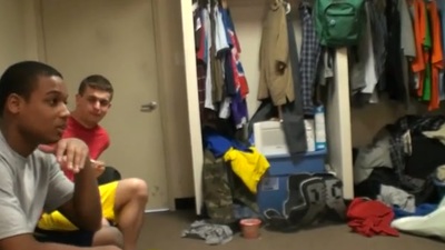 Consumptive twink takes knob of a lovable gay in his mouth