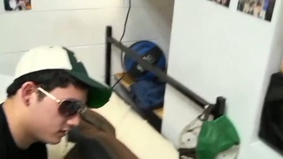 A infrequent horny gay guys give a cute hand job magnitude